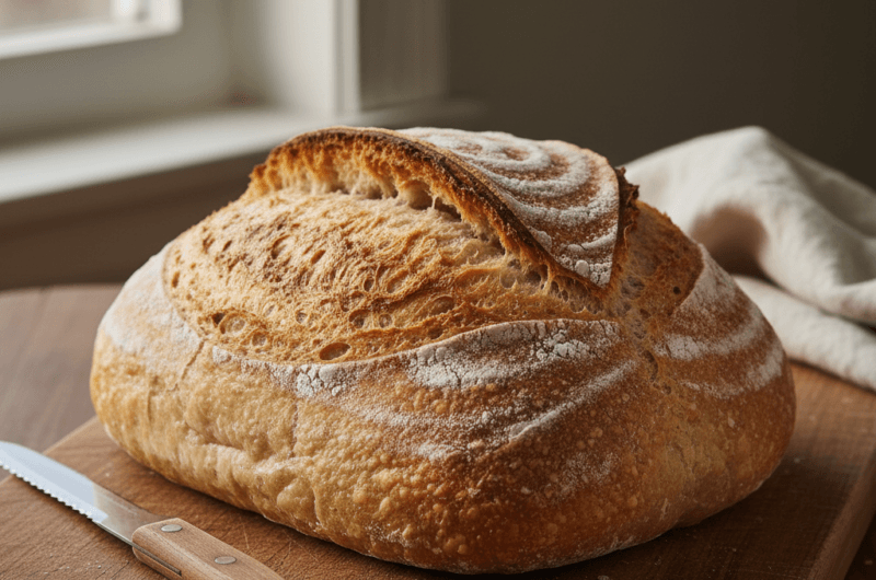 Easy Sourdough Bread at Home