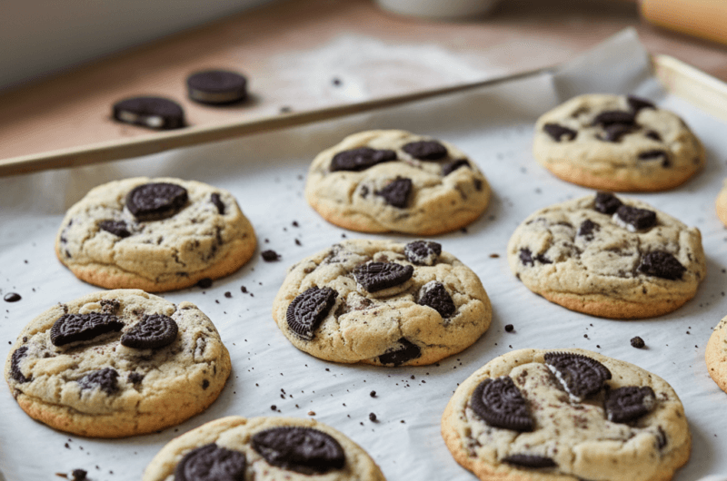 Soft & Chunky Cookies and Cream Cookies